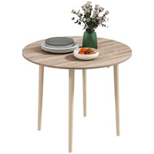 Extendable Round Dining Table