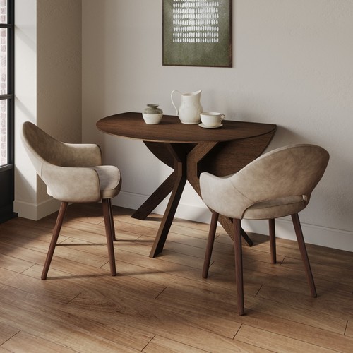 Small walnut drop leaf space - small,