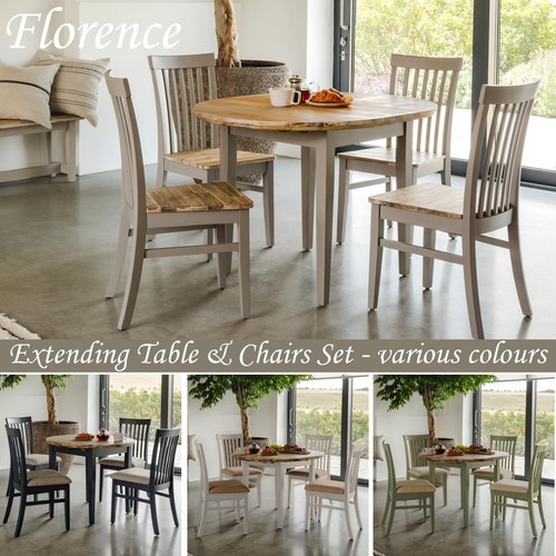 Round dining table - table, chairs