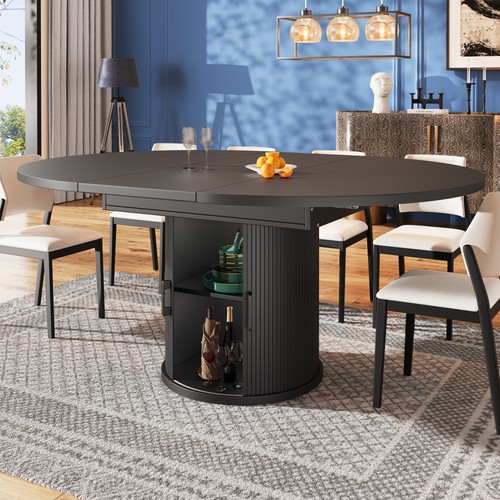 Extendable round dining - extendable,